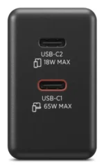 Lenovo 40AW065BEU захранващ адаптор и инвертор На закрито/на открито 65 W Черен