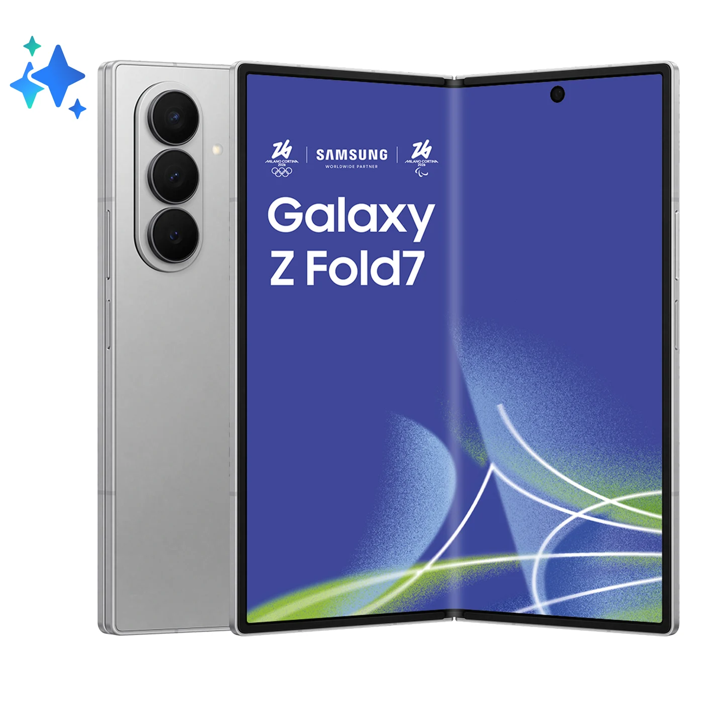 Samsung Galaxy Z Fold7 20,3 см (8") Android 16.0 5G 12 GB 256 GB 4400 mAh Сребърен — SM-F966BZSBEUE
