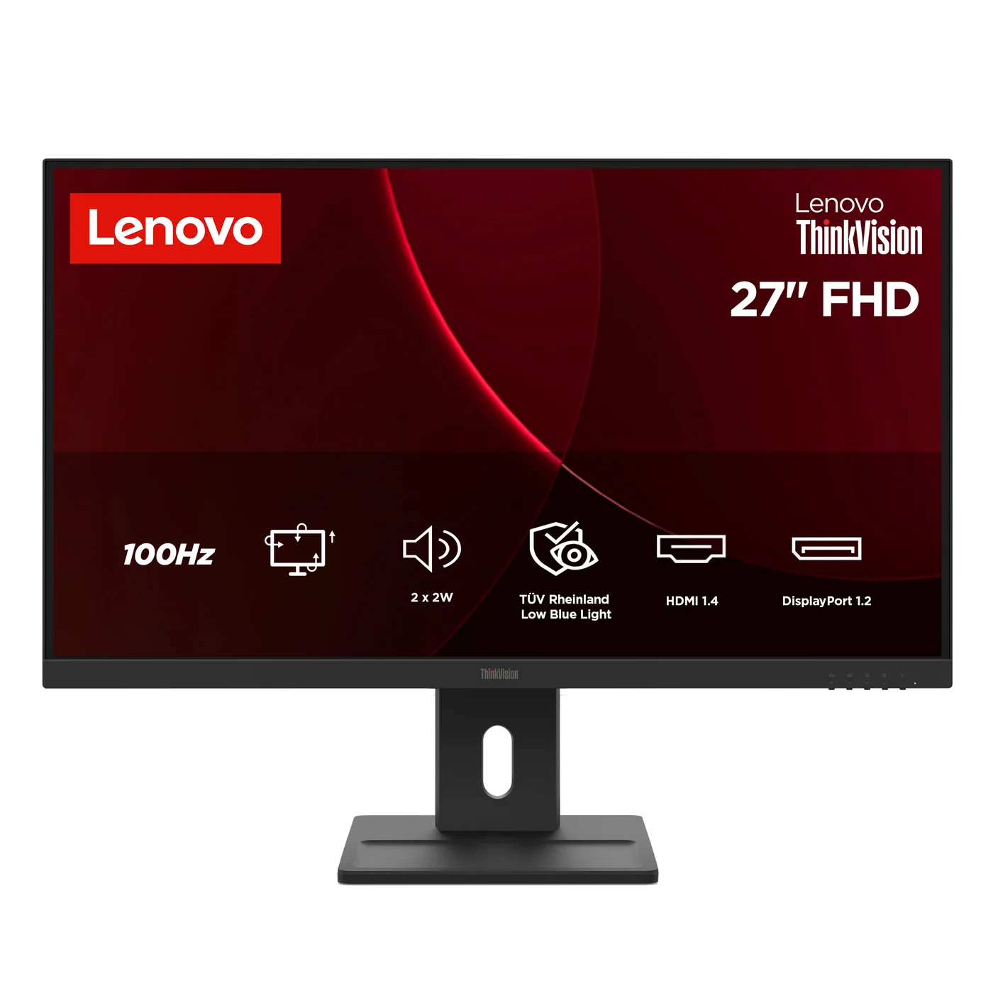 Lenovo ThinkVision E27-40 компютърен монитор 68,6 см (27") 1920 x 1080 пиксела Full HD LCD Черен — 64BCMAT4EU