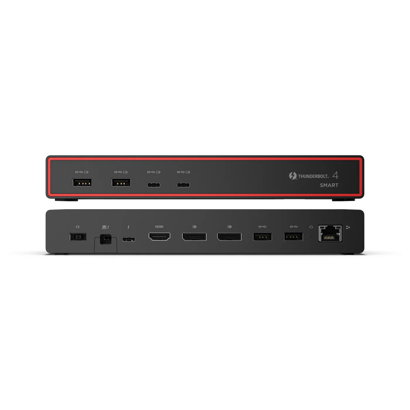 Lenovo ThinkPad Thunderbolt 4 Smart Dock Gen2 7500 Жичен Черен — 40BE0135EU