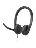 Lenovo VoIP Headset 5000 Слушалки Жичен Лента за глава Офис/Център за обаждания UBS тип C Черен — 4XD1R88995