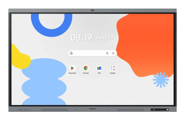 Samsung LH75WAFPLGC Интерактивна бяла дъска 190,5 см (75") 3840 x 2160 пиксела Тъчскрийн Черен, Сив — LH75WAFPLGCXEN