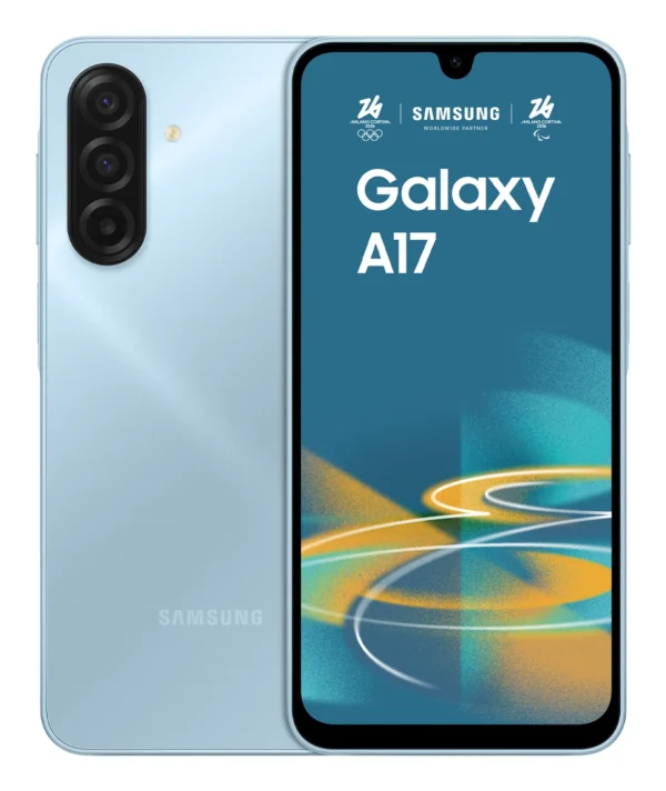 Samsung Galaxy A17 17 см (6.7") Хибридна двойна SIM 4G UBS тип C 4 GB 128 GB 5000 mAh Светлосин — SM-A175FLBBEUE