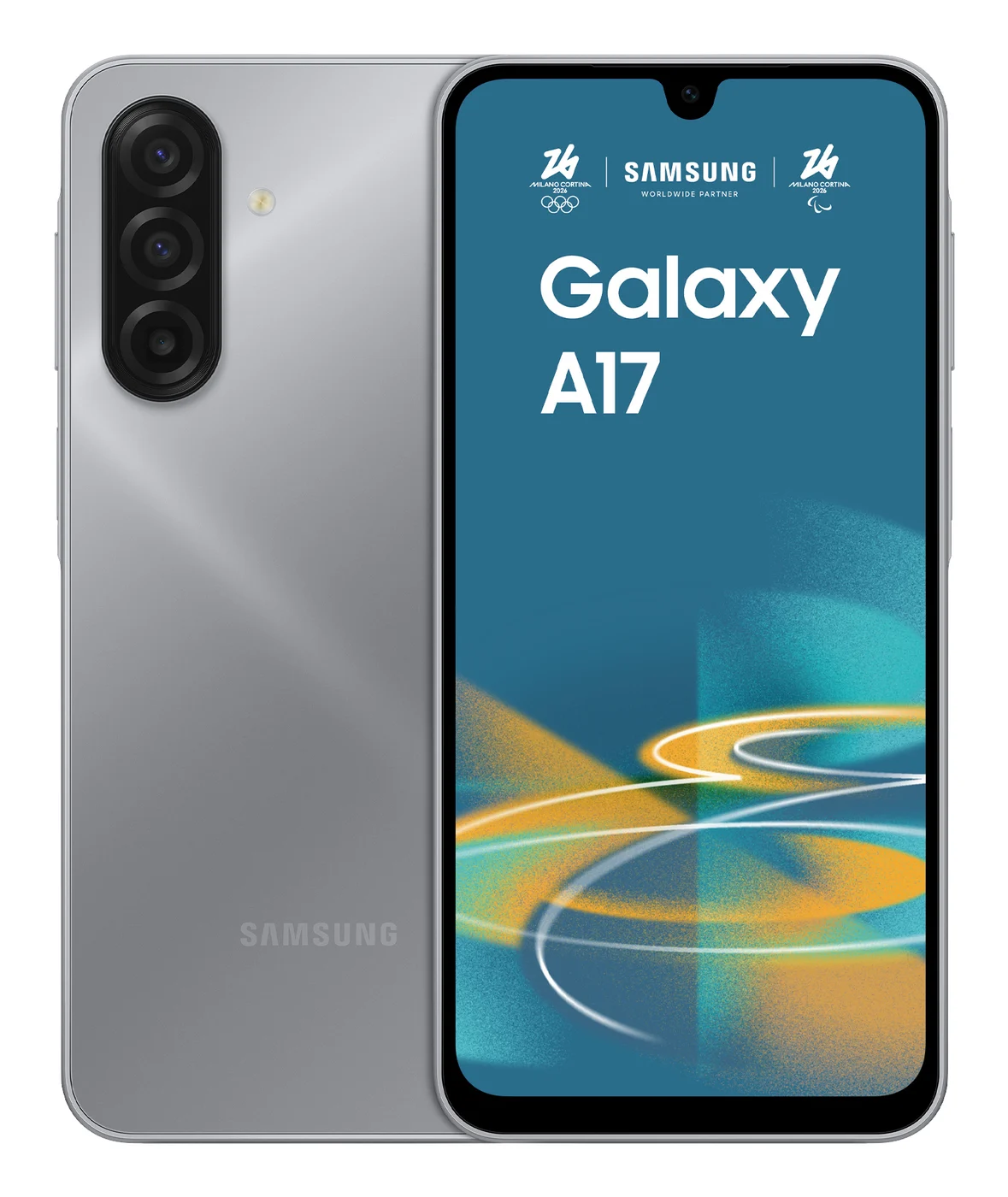 Samsung Galaxy A17 17 см (6.7") Хибридна двойна SIM 4G UBS тип C 4 GB 128 GB 5000 mAh Сив — SM-A175FZABEUE