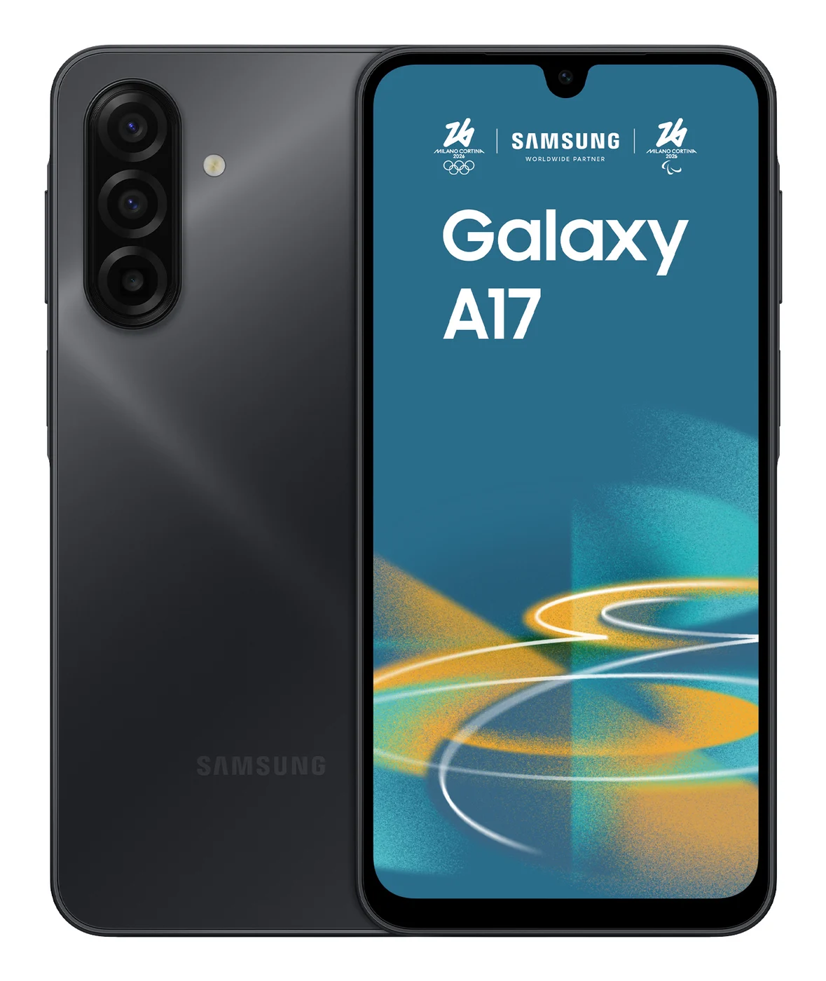 Samsung Galaxy A17 17 см (6.7") Хибридна двойна SIM 4G UBS тип C 4 GB 128 GB 5000 mAh Черен — SM-A175FZKBEUE