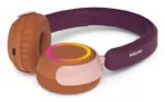 Philips 4000 series TAK4200MP/00 слушалка Слушалки Безжичен Лента за глава Обаждания/музика Bluetooth Оранжев, Пурпурен, Роза