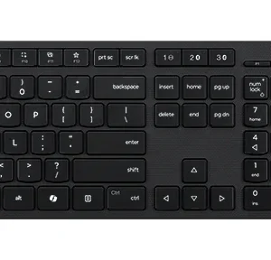 Lenovo 4X31R64320 клавиатура Включена мишка Офис RF Wireless + Bluetooth Български език Черен