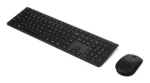 Lenovo 4X31R64320 клавиатура Включена мишка Офис RF Wireless + Bluetooth Български език Черен