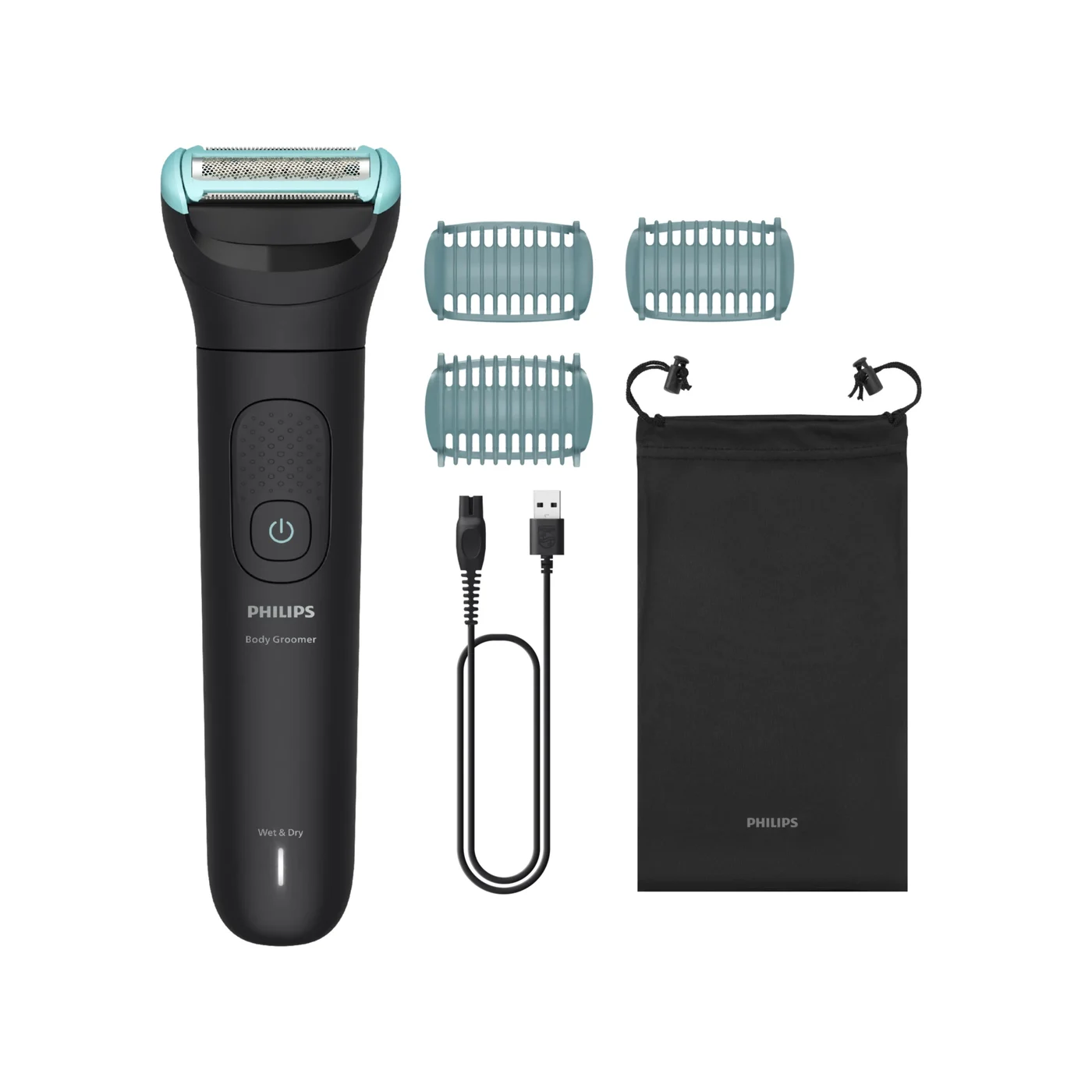 Philips 5000 series BG5470/15 тример за тяло Черен