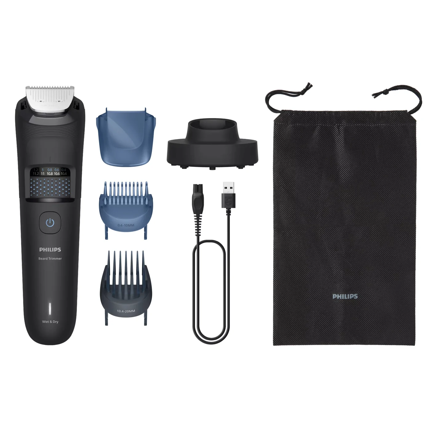 Philips BT5780/15 тример за брада Батерия 40 2 см Работа на мокро и сухо Черен