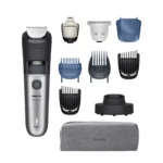 Philips BT7670/15 тример за брада Батерия 40 2 см Работа на мокро и сухо Черен, Стомана
