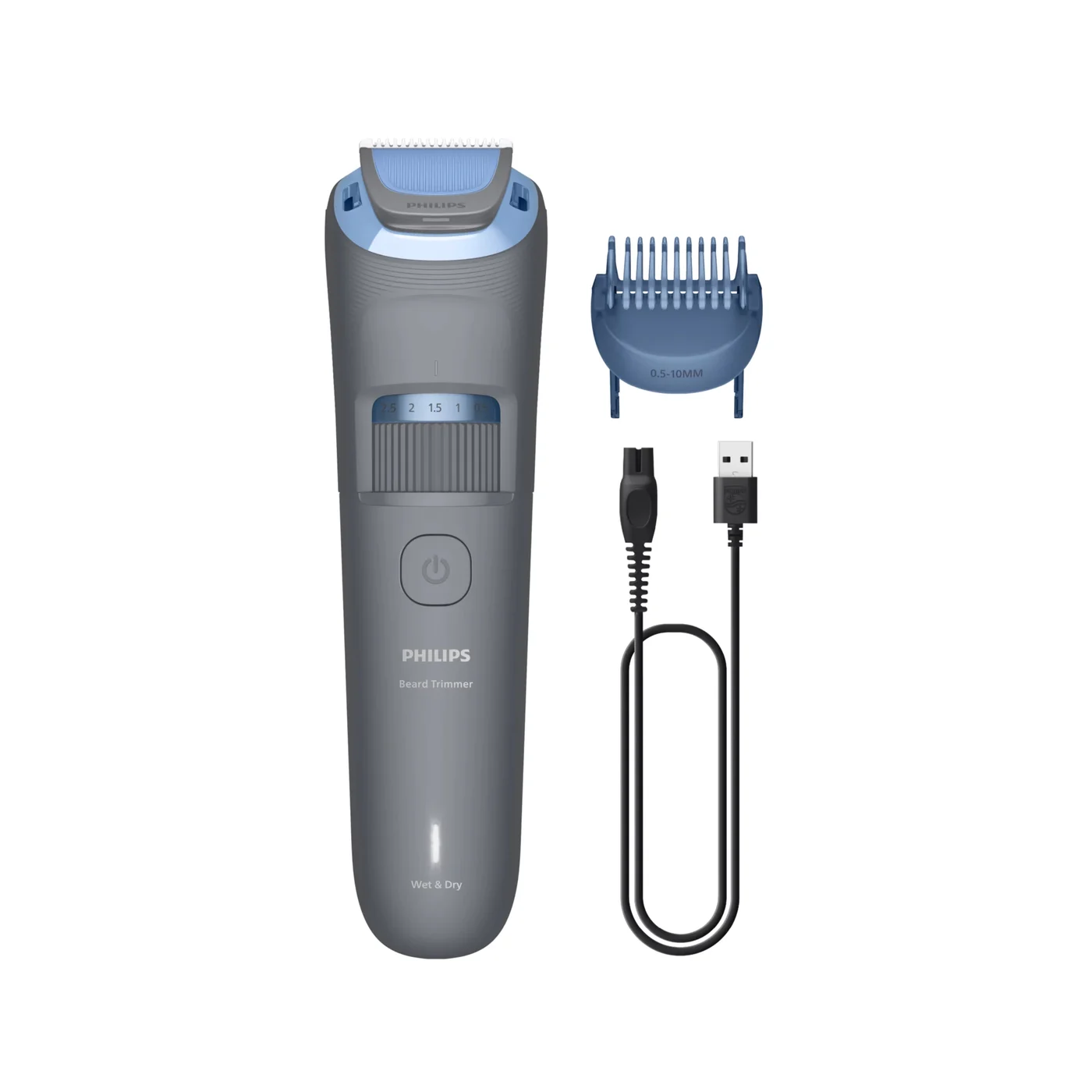 Philips 3000 series BT3615/15 тример за брада Батерия 20 2 см Работа на мокро и сухо Син Philips 3000 series BT3615/15 тример за брада Батерия 20 2 см Работа на мокро и сухо Син