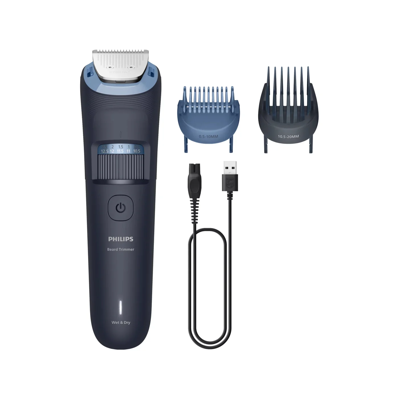 Philips BT3665/15 тример за брада Батерия 40 2 см Работа на мокро и сухо Черен