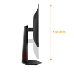 AOC G4 Q27G4ZDR компютърен монитор 67,3 см (26.5") 2560 x 1440 пиксела Quad HD QD-OLED Черен, Червен