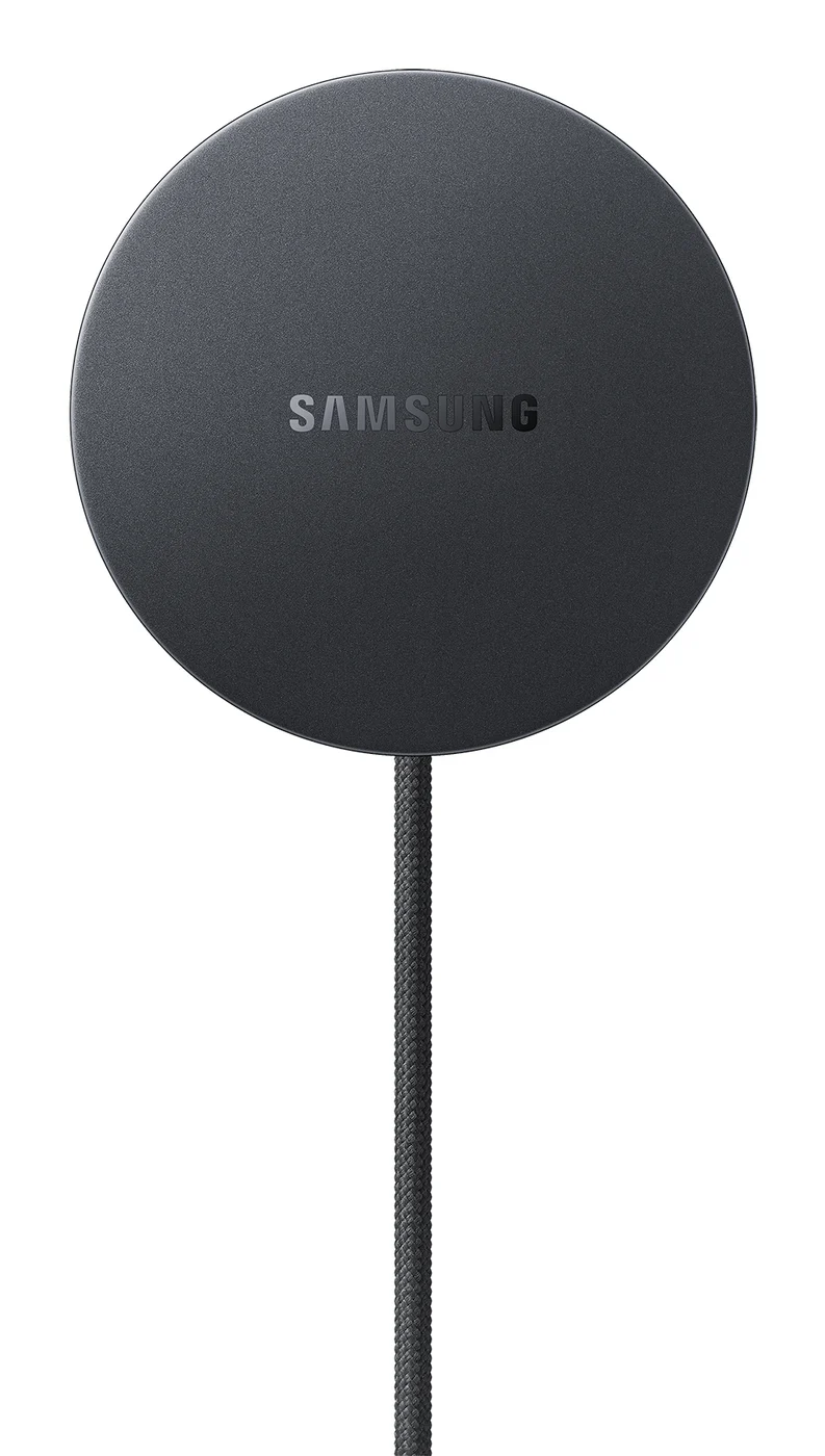 Samsung Magnet Wireless Charger 25W Blck Смартфон Черен USB Безжично зареждане Бързо зареждане На закрито — EP-P2900BBEGWW