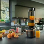 Philips Flip&JuiceTM Blender HR3770/10 Високоскоростен блендер, модул за изстискване на сок