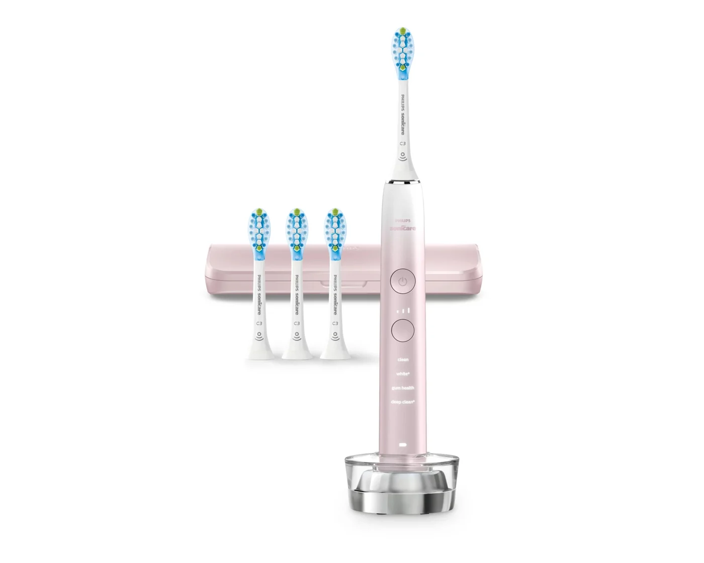 Philips Sonicare DiamondClean HX9911/79 електрическа четка за зъби За възрастни Sonic четка за зъби Розов, Бяла