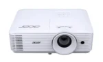 Acer P1258i Проектор със стандартно фокусно разстояние 4800 ANSI лумени DLP XGA (1024x768) 3D Бяла — MR.JYF11.001
