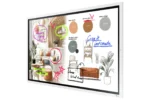 Samsung WM55FX Интерактивна бяла дъска 139,7 см (55") 3840 x 2160 пиксела Тъчскрийн Сив, Бяла HDMI — LH55WMFWBGCXEN