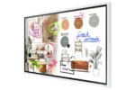 Samsung WM65FX Интерактивна бяла дъска 165,1 см (65") 3840 x 2160 пиксела Тъчскрийн Сив, Бяла HDMI — LH65WMFWBGCXEN