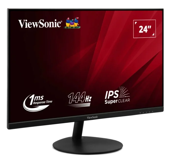 Viewsonic VA VA24E2-H компютърен монитор 60,5 см (23.8") 1920 x 1080 пиксела Full HD LED Черен