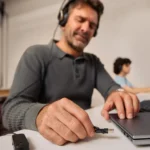 HP Poly Mission 825 Stereo USB Wired Headset — C01FCAA#AC3