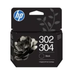 HP Оригинална касета с мастило 302/304, черно — B7RT7AE#LS2