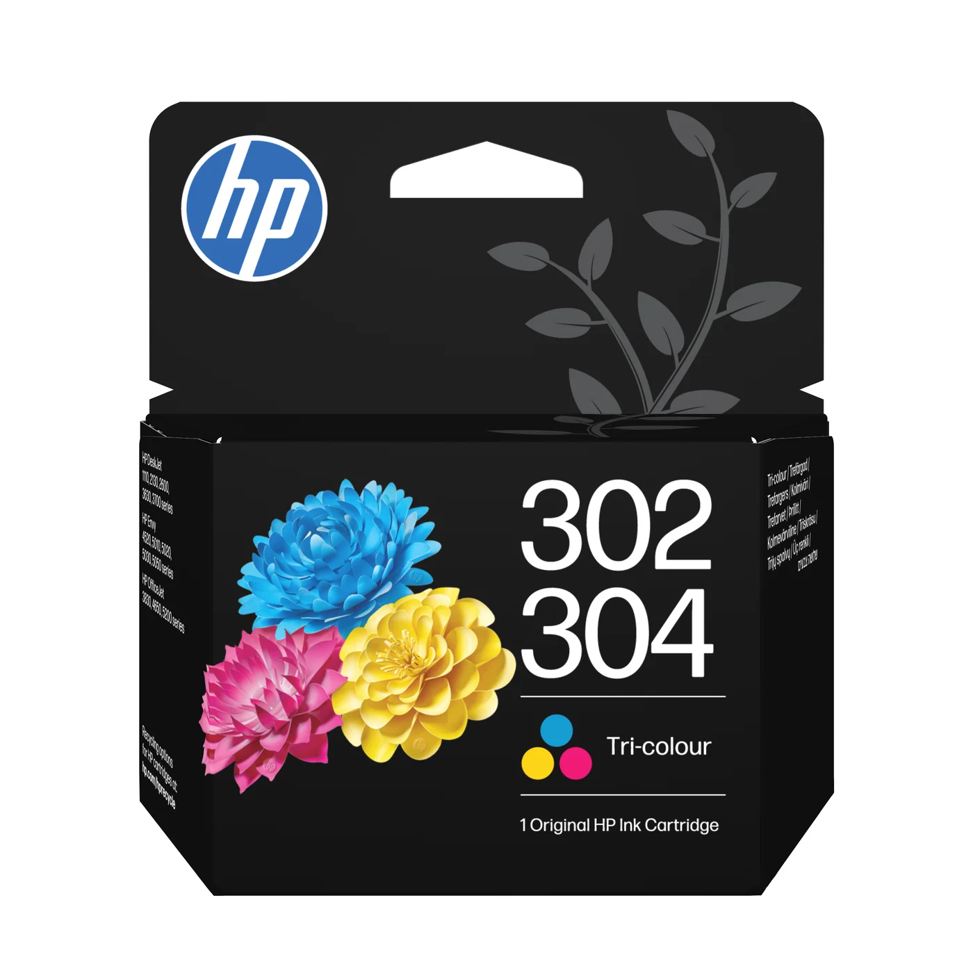 HP Оригинална касета с мастило 302/304, три цвята — B7RT6AE#LS1