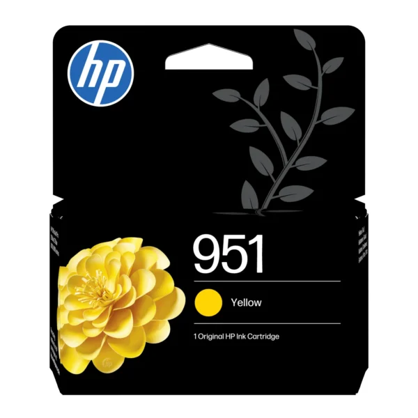 HP Оригинална касета с мастило 951, жълто — CN052AE#LS1