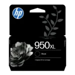 HP Оригинална касета с мастило 950XL с голям капацитет, черно — CN045AE#LS1