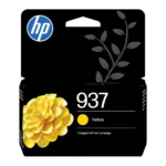 HP Оригинална касета с мастило 937, жълто — 4S6W4NE#LS1