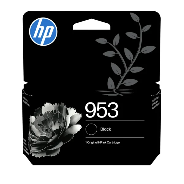 HP Оригинална касета с мастило 953, черно — L0S58AE#LS1