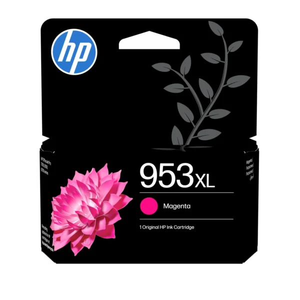 HP Оригинална касета с мастило 953XL с голям капацитет, магента — F6U17AE#LS1