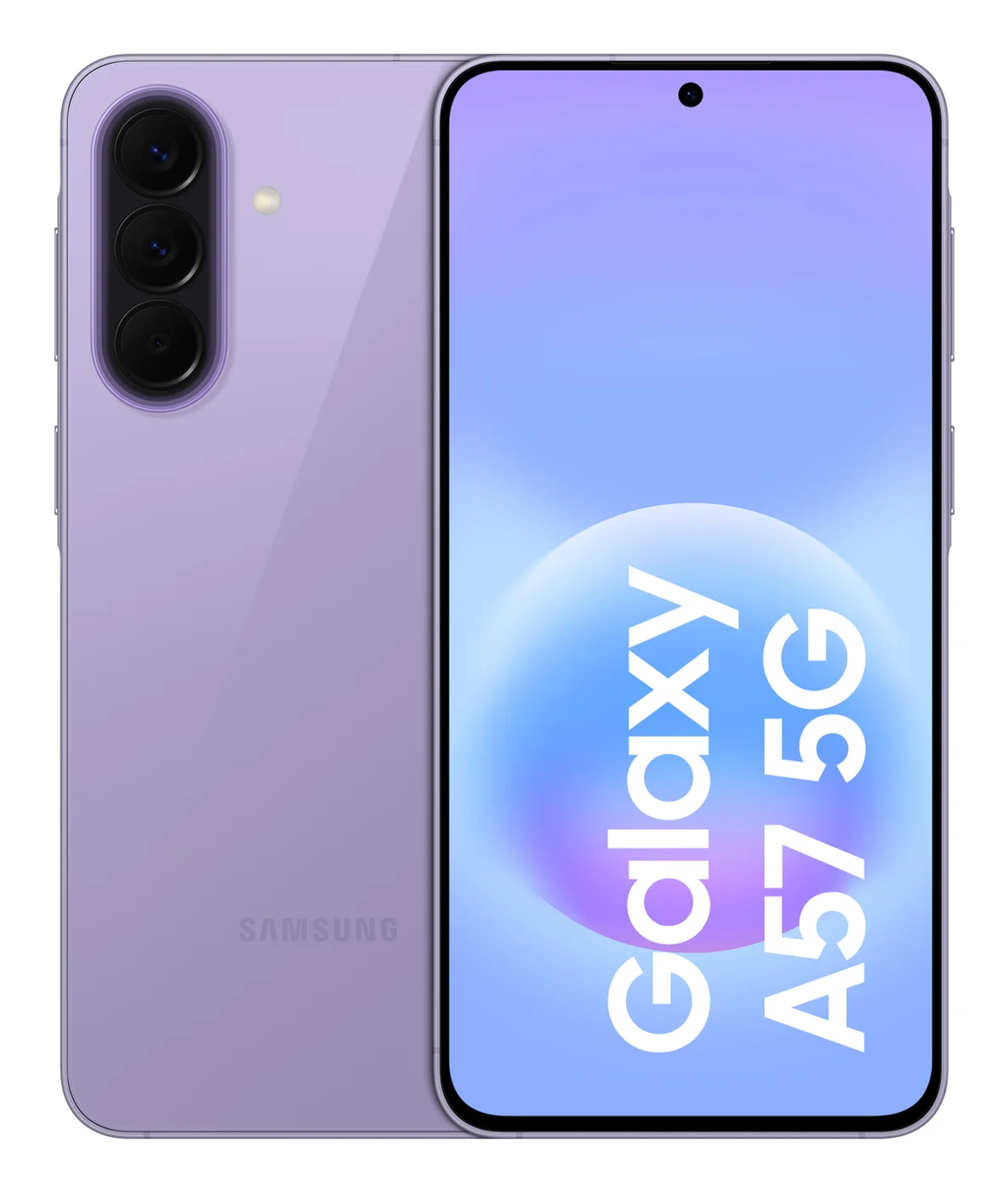 Samsung Galaxy A57 5G 17 см (6.7") Двойна SIM карта Android 16.0 UBS тип C 8 GB 256 GB 5000 mAh Лилав — SM-A576BZVDEUE