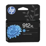 HP Оригинална касета с мастило 912XL с голям капацитет, циан — 3YL81AE#LS1