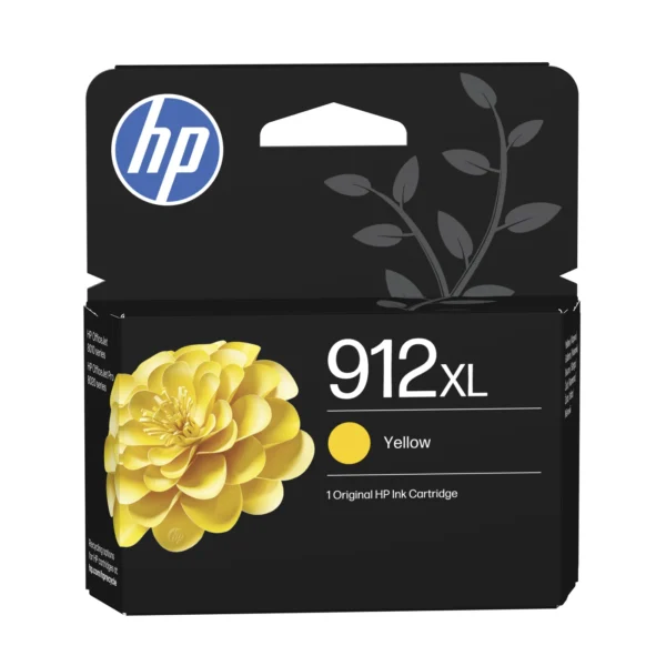HP Оригинална касета с мастило 912XL с голям капацитет, жълто — 3YL83AE#LS1