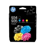 HP Комплект от 4 оригинални касети с мастило 934, черно/935, циан, магента, жълто — 6ZC72AE#LS1