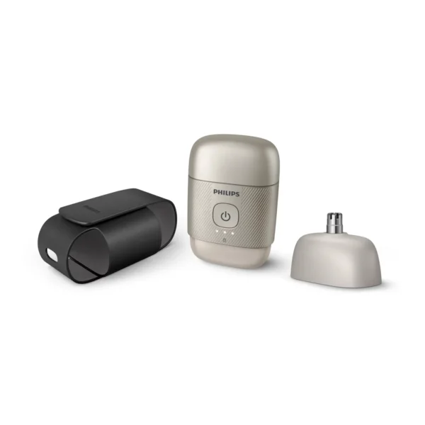 Philips 500 series S596/06 мъжка самобръсначка Въртяща се самобръсначка Тример Бежов, Металик