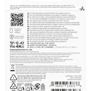 Samsung MB-MH256T/WW карта памет 256 GB MicroSDXC UHS-I