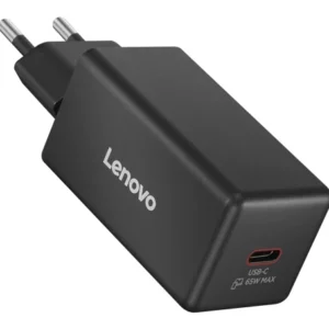 Lenovo 40AW65WBEU зарядно за мобилни устройства Универсален Черен Променлив ток (AC) На закрито