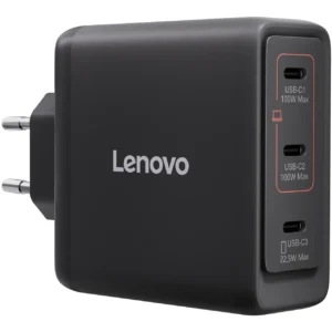 Lenovo 40AW100BEU зарядно за мобилни устройства Универсален Черен Променлив ток (AC) На закрито