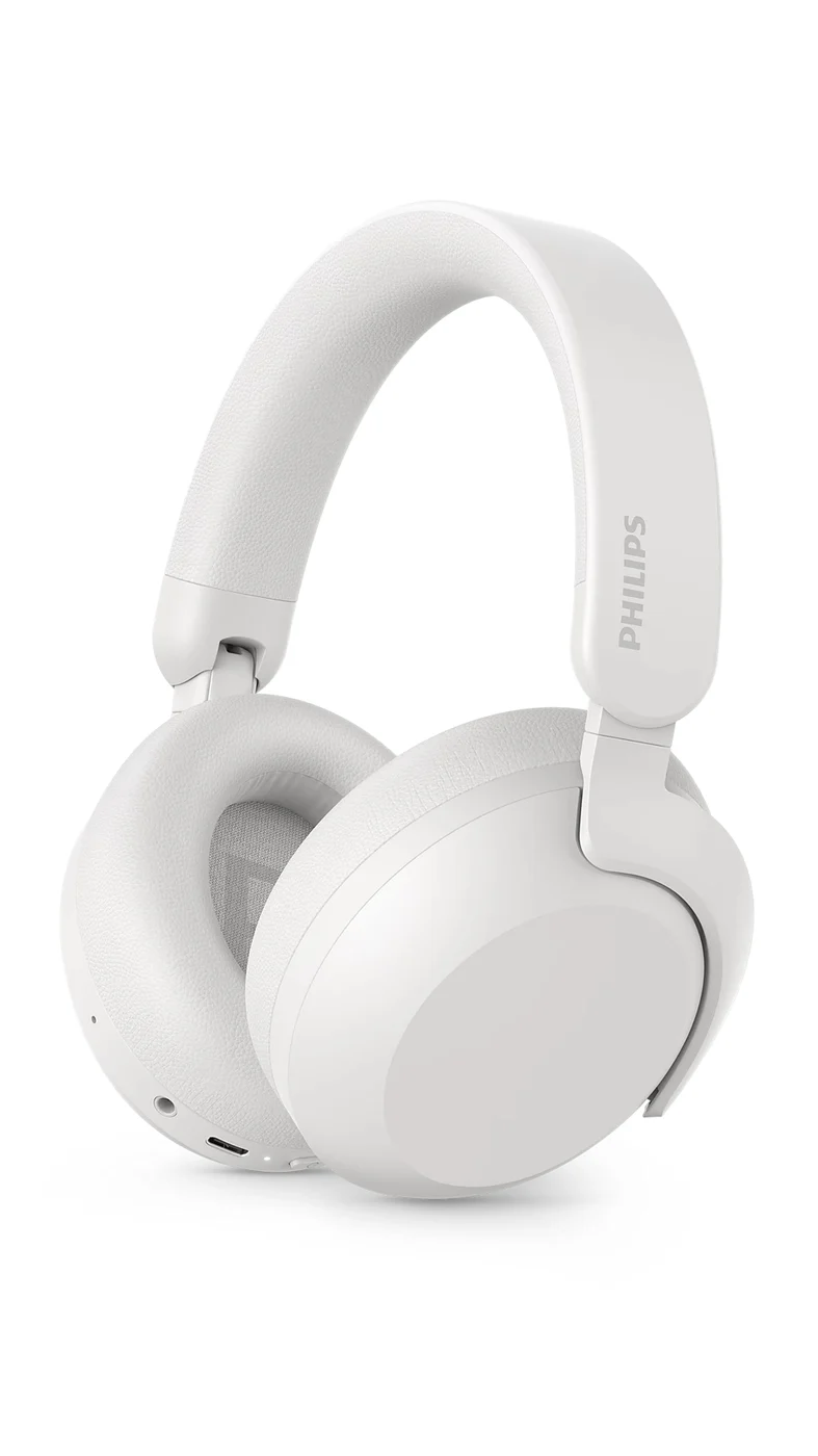 Philips TAH6000WT/00 слушалка Слушалки Жична и безжична Лента за глава Обаждания/музика Bluetooth Бяла