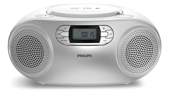 Philips TAZ2000S/10 CD плейър Сребърен Портативен CD плейър
