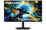 Samsung G73SH компютърен монитор 81,3 см (32") 3840 x 2160 пиксела 4K Ultra HD OLED Черен — LS32HG730SUXEN