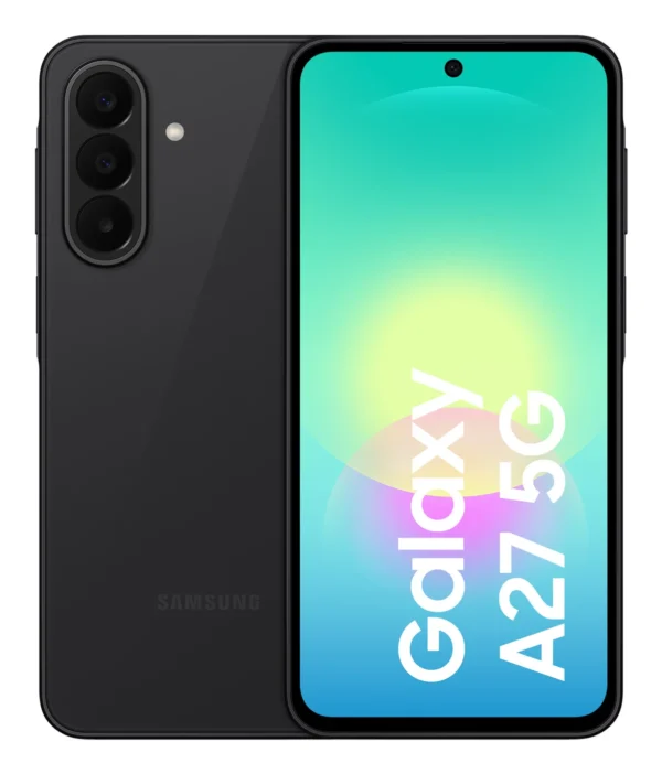 Samsung GALAXY A27 5G 17 см (6.7") Двойна SIM карта Android 16.0 UBS тип C 8 GB 256 GB 5000 mAh Черен — SM-A276BZKCEUE