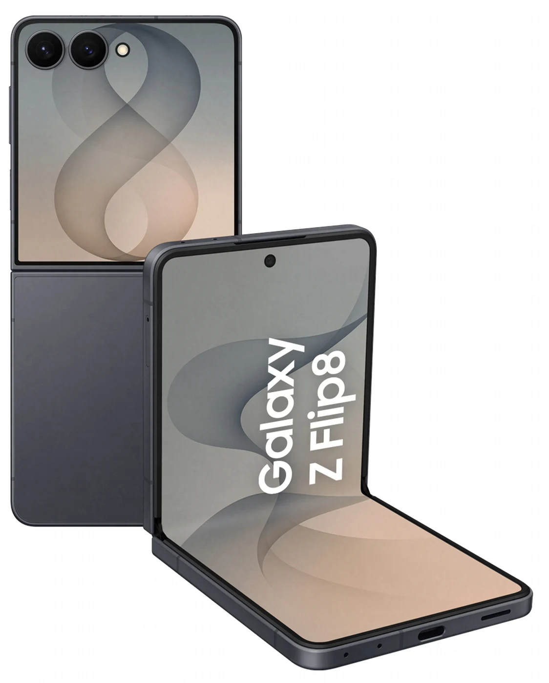 Samsung Galaxy Z Flip8 17,5 см (6.9") Двойна SIM карта 5G UBS тип C 12 GB 512 GB 4300 mAh Графит — SM-F776BZKHEUE