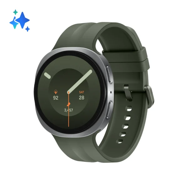 Samsung Galaxy Watch9 3,81 см (1.5") AMOLED 44 мм Цифров 480 x 480 пиксела Тъчскрийн Сребърен Wi-Fi GPS (сателитен) — SM-L350NZSAEUE
