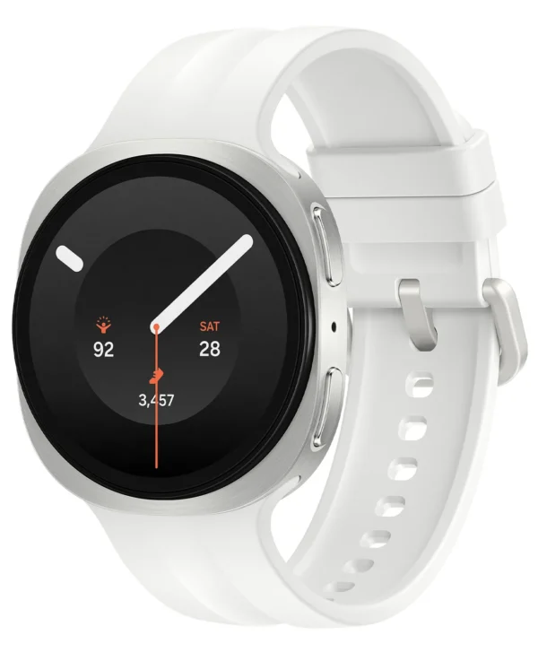 Samsung Galaxy Watch9 3,3 см (1.3") AMOLED 40 мм Цифров 438 x 438 пиксела Тъчскрийн Сребърен Wi-Fi GPS (сателитен) — SM-L345FZEAEUE