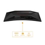 AOC G4 23.6" VA FHD 180Hz компютърен монитор 59,9 см (23.6") 1920 x 1080 пиксела Full HD LCD Черен, Червен — C24G42FE