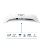 Philips 34M2C5601QA/00 компютърен монитор 86,4 см (34") 3440 x 1440 пиксела Бяла